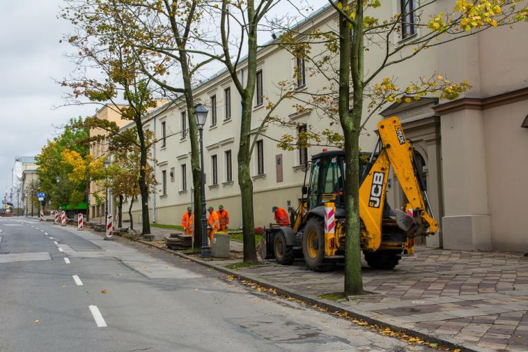 Tu poprawiają chodniki