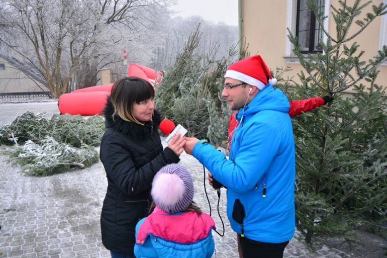 Rozdaliśmy kilkadziesiąt choinek