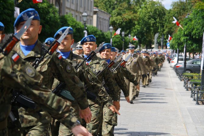 Wojskowi świętowali w Kielcach