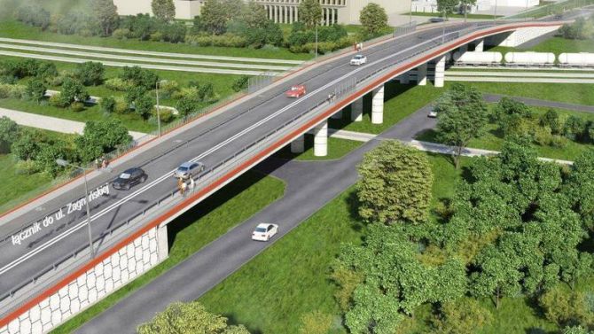 190-metrowy wiadukt i nowe rondo. Duża inwestycja na północy Kielc