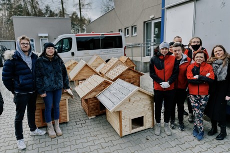 Budy od Balkera wspomogły dymińskie schronisko