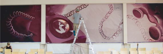 Uczniowie „Żeroma” zaprezentują mural