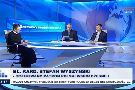 Kieleccy kapłani w "Rozmowach Niedokończonych" Radia Maryja. Rozmawiali o kardynale Wyszyńskim