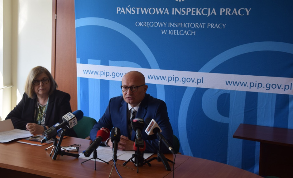 Okręgowy Inspektor Pracy dba o bezpieczeństwo szkół i zakładów pracy