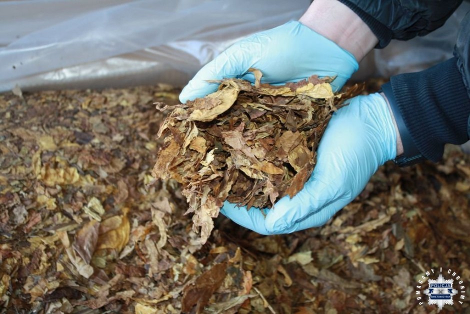 Nasi policjanci przejęli tytoń na granicy polsko-słowackiej