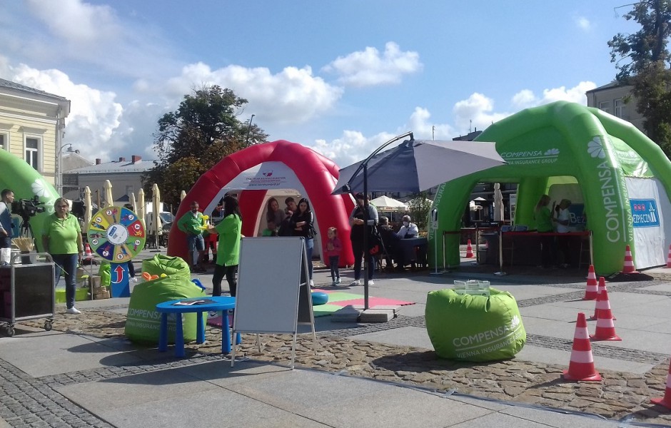 Piknik rodzinny na kieleckim Rynku