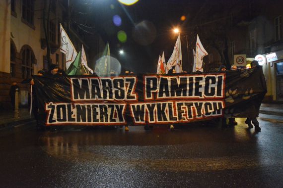 Przemaszerowali dla Żołnierzy Wyklętych