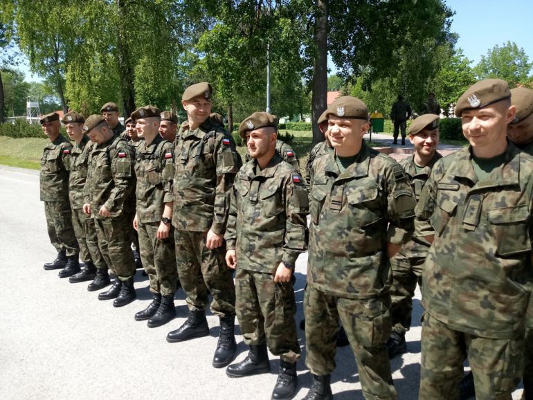Terytorialsi z nowym wyposażeniem
