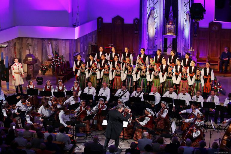 Koncert jubileuszowy zespołu "Mazowsze"