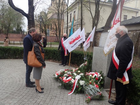 [FOTO] Waldemar Bartosz: 1 maja to okazja do rozmów o problemach świata pracy