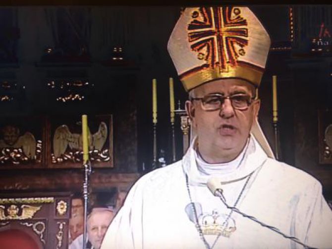 Bp Jan Piotrowski w Kaliszu: "Panem życia jest tylko Bóg".