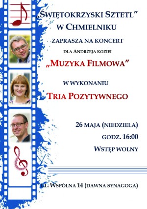 Trio Pozytywne zagra dla śp. Andrzeja Koziei