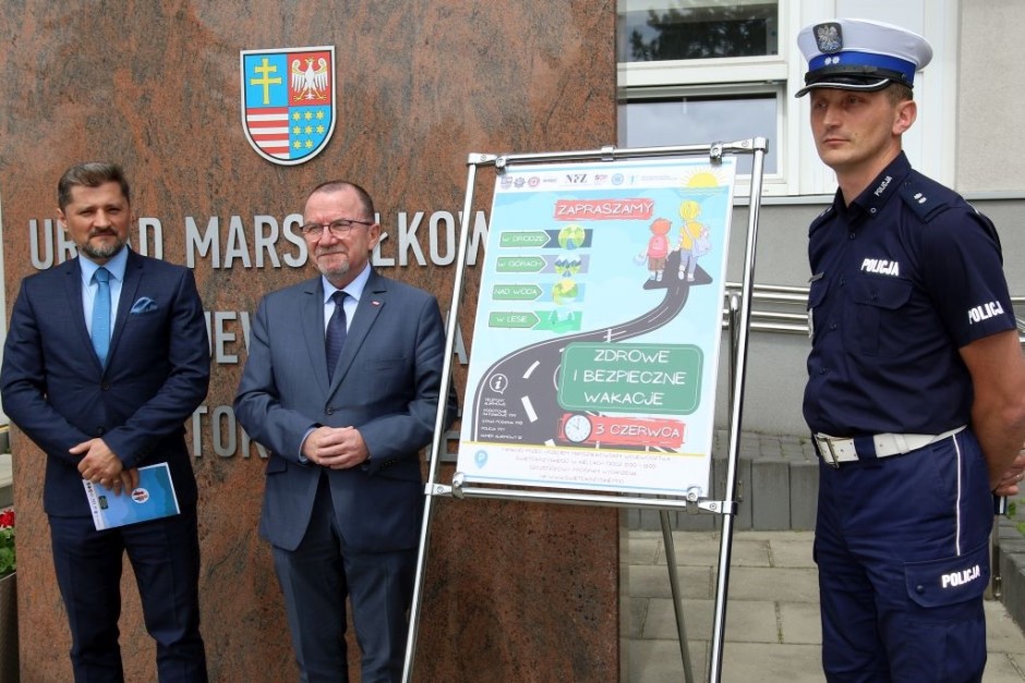 By wakacje były bezpieczne i zdrowe. Akcja profilaktyczna urzędu marszałkowskiego
