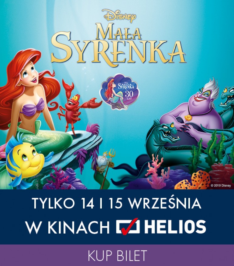 „Mała syrenka” w kinie Helios!
