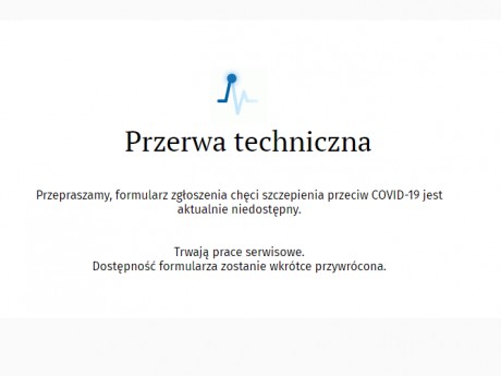 Jak się zgłosić na szczepienie?! Po północy system padł....