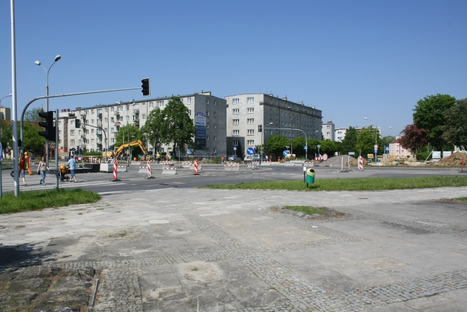 MZD zadowolony z tempa prac na Warszawskiej
