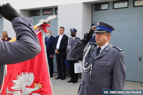 [FOTO] Sandomierscy policjanci mają nowego komendanta