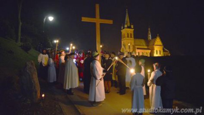 Droga Krzyżowa w rocznicę śmierci Papieża