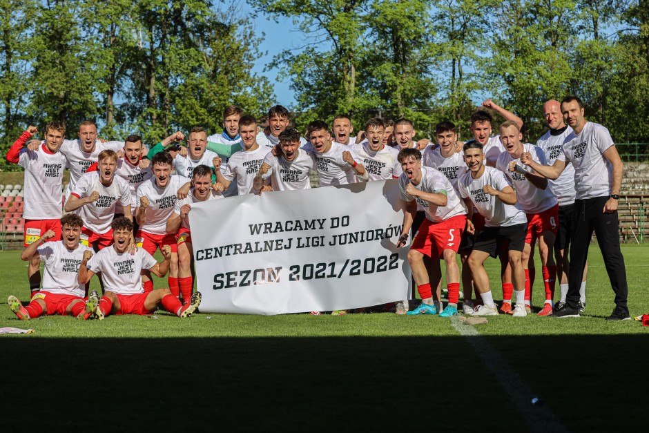 Korona U-19 wraca do Centralnej Ligi Juniorów
