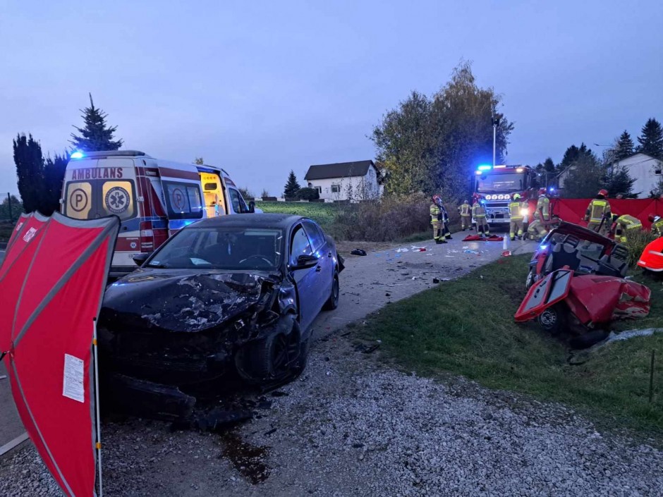 Śmiertelny wypadek w Starej Słupii