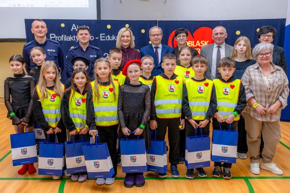 "Odblask od serca" w Nowej Słupi