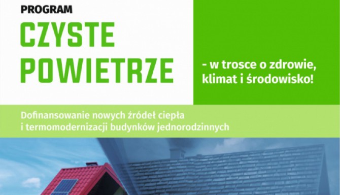 Kolejne spotkania w sprawie programu "Czyste powietrze"