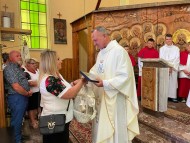 Ks. Antoni Sokołowski, misjonarz z Wybrzeża Kości Słoniowej odwiedził Radomice