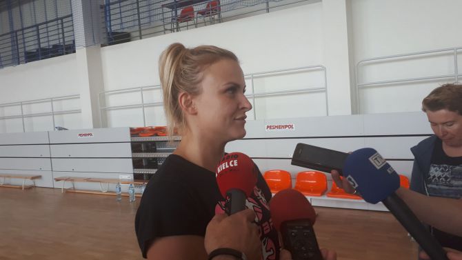 Charzyńska: do podpisania umowy w Kielcach przekonała mnie perspektywa pracy z trenerem Tetelewskim