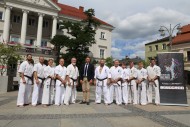 Na Rynku przedsmak mistrzostw świata w karate. Ukraińcy dziękują Polakom