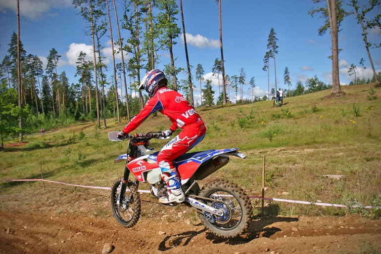 Maciej Giemza walczy o podium Mistrzostw Europy Enduro