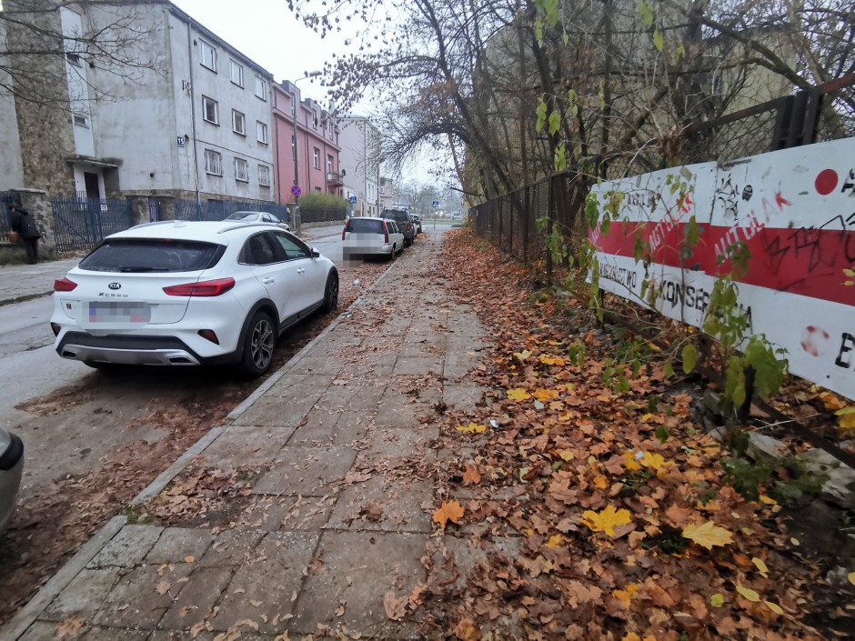 [INTERWENCJA] Na chodnikach zalegają liście. Kto ma obowiązek je uprzątnąć?