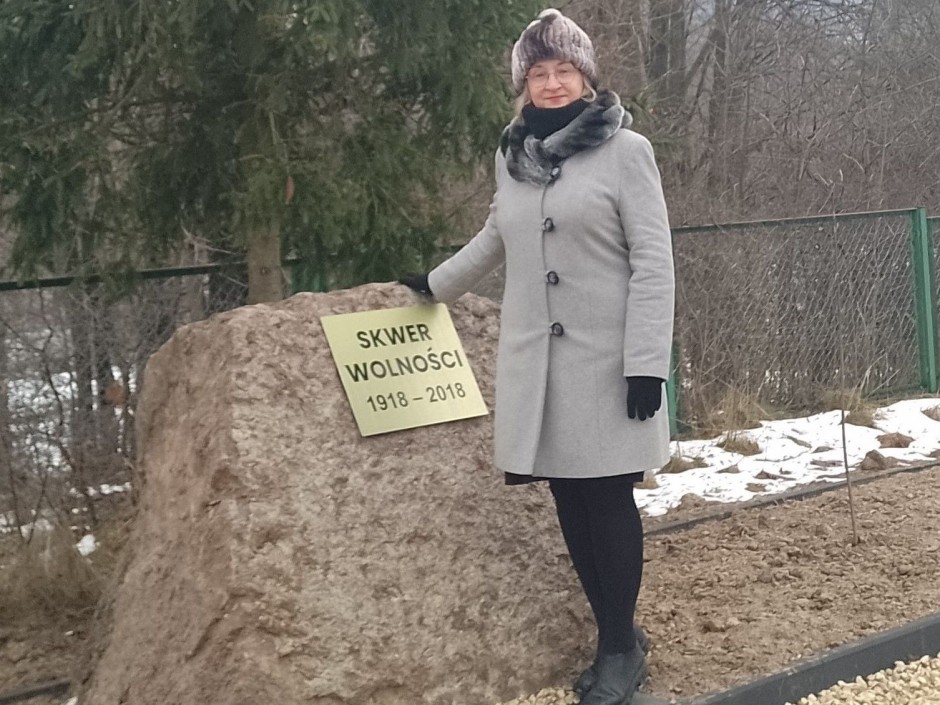 Zakończono renowację Skweru Wolności w Bodzentynie