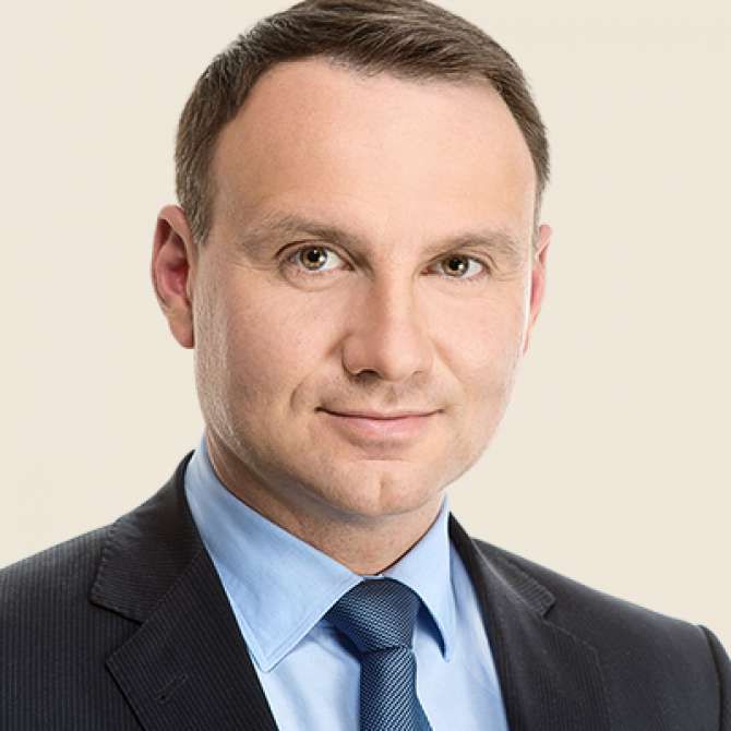 Prezydent Duda na Targach MSPO