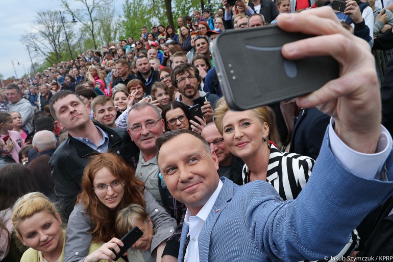 Prezydent Andrzej Duda w Świętokrzyskiem. Spotka się z mieszkańcami Kazimierzy Wielkiej