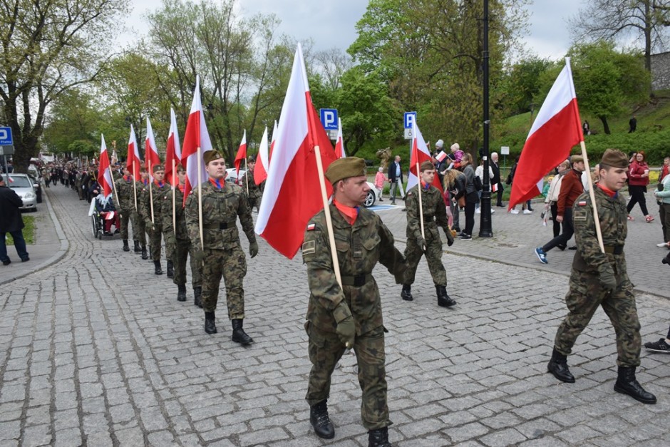 Kielczanie uczcili Konstytucję Trzeciego Maja