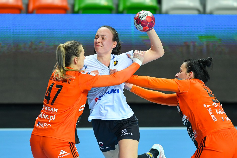 Suzuki Korona Handball pobrała kolejną lekcję od mistrzyń Polski
