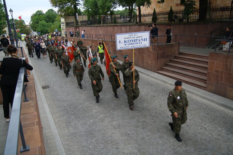 „Kadrówka” wkroczyła do Kielc