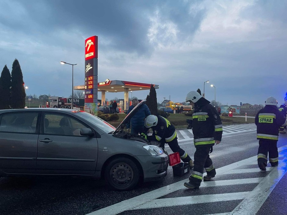 Pijany kierowca spowodował kolizję w Łoniowie