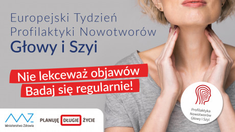 Profilaktyka nowotworów głowy i szyi.