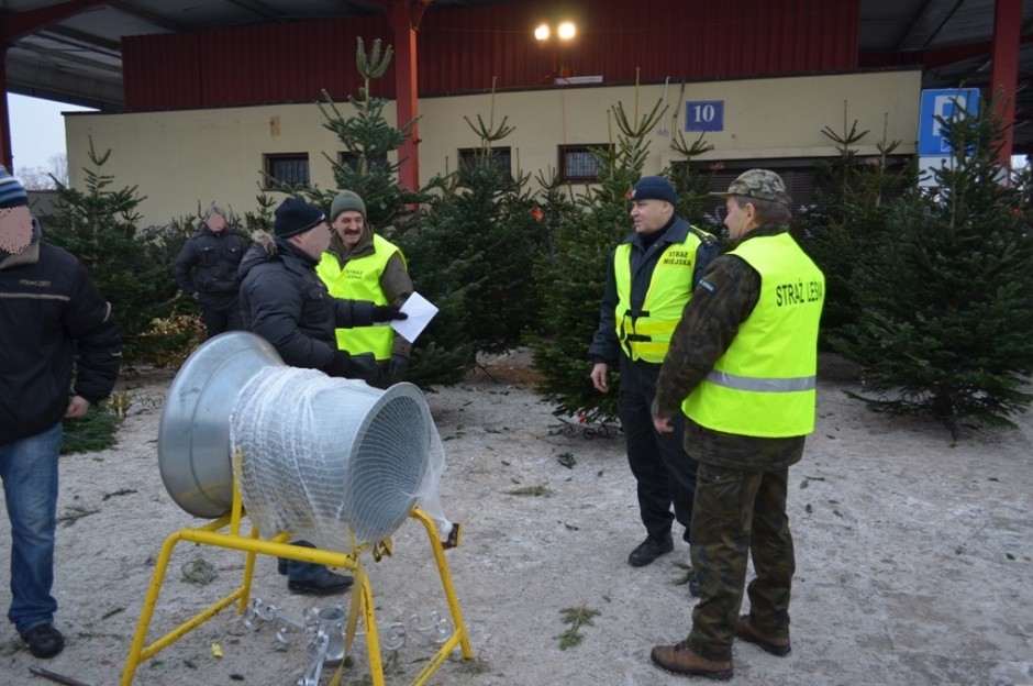 Akcja Choinka. Kontrolują lasy i targowiska