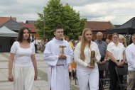 [FOTO] Relikwie bł. kardynała Wyszyńskiego i Acutisa trafiły do Pierzchnicy