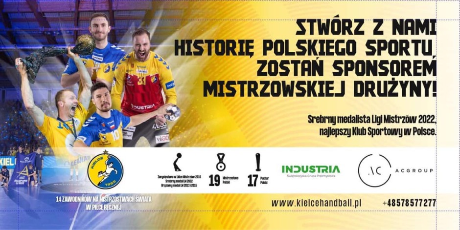 W drodze do "Spodka" stanie specjalny billboard o Industrii Kielce