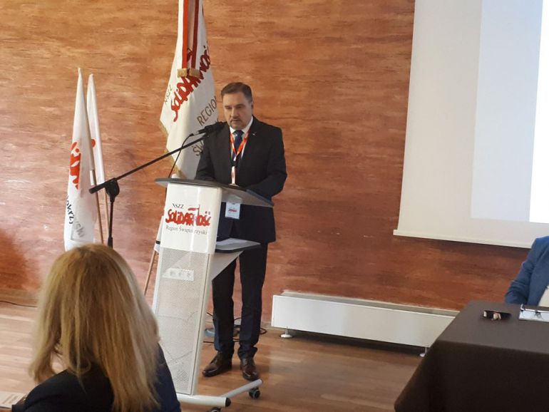 Świętokrzyska "Solidarność" rozpoczyna nową kadencję. Waldemar Bartosz nadal przewodniczącym