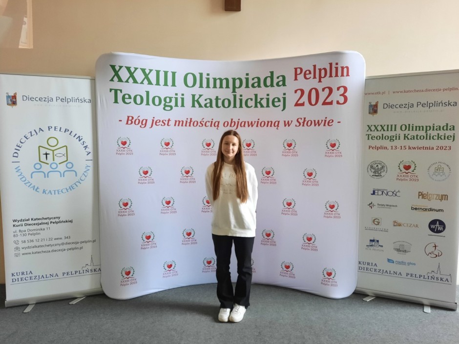 Uczennica „Śniadka” laureatką Olimpiady Teologii Katolickiej