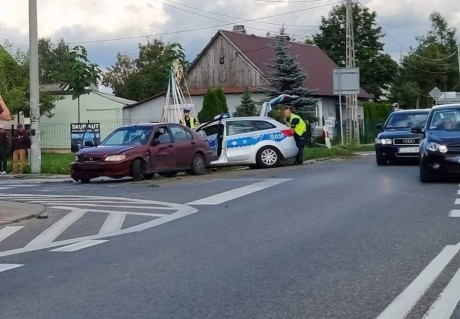 Zderzenie w Radlinie. Policjanci zatrzymali pijanego kierowcę