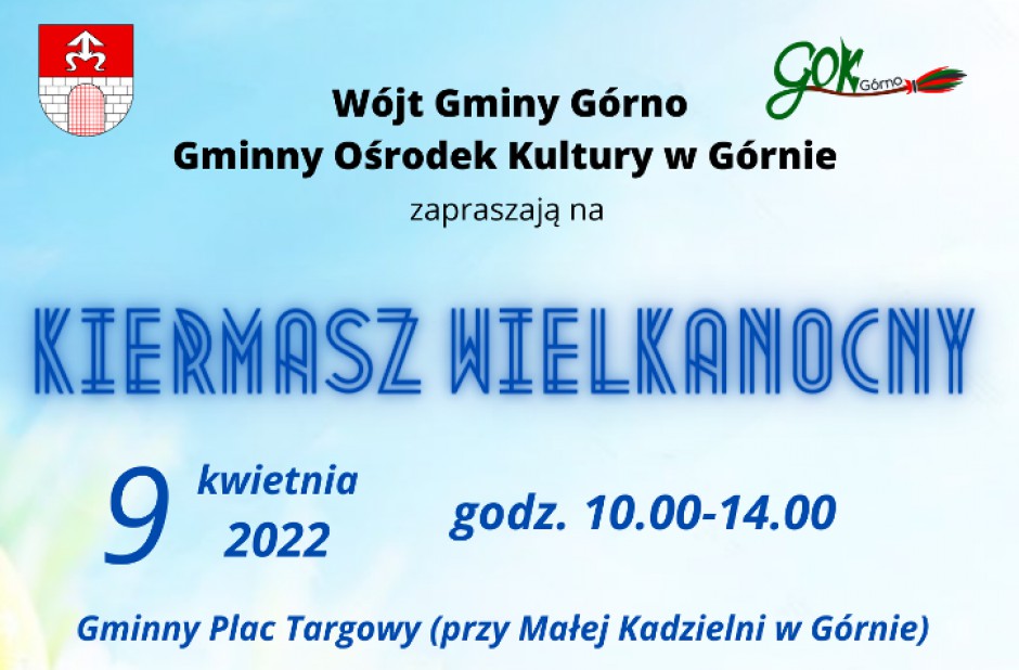 Pierwszy Kiermasz Wielkanocny w gminie Górno