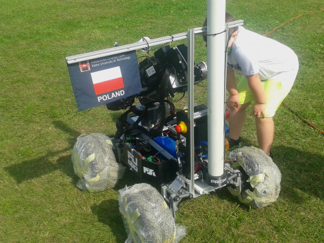 [FOTO] Trzeci dzień European Rover Challenge na PŚk