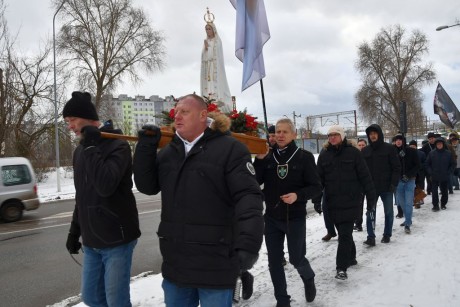 Męski Różaniec przeszedł przez Kielce