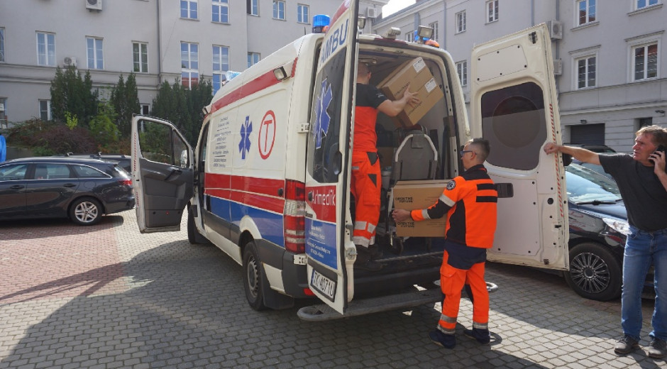 Urząd Miasta przekazał kieleckim instytucjom środki ochrony do walki z koronawirusem
