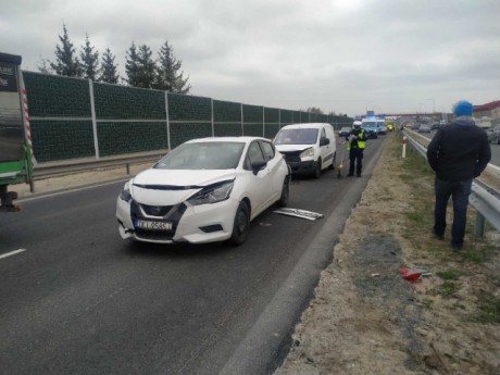 Wypadek w Bilczy. Zderzyły się trzy samochody